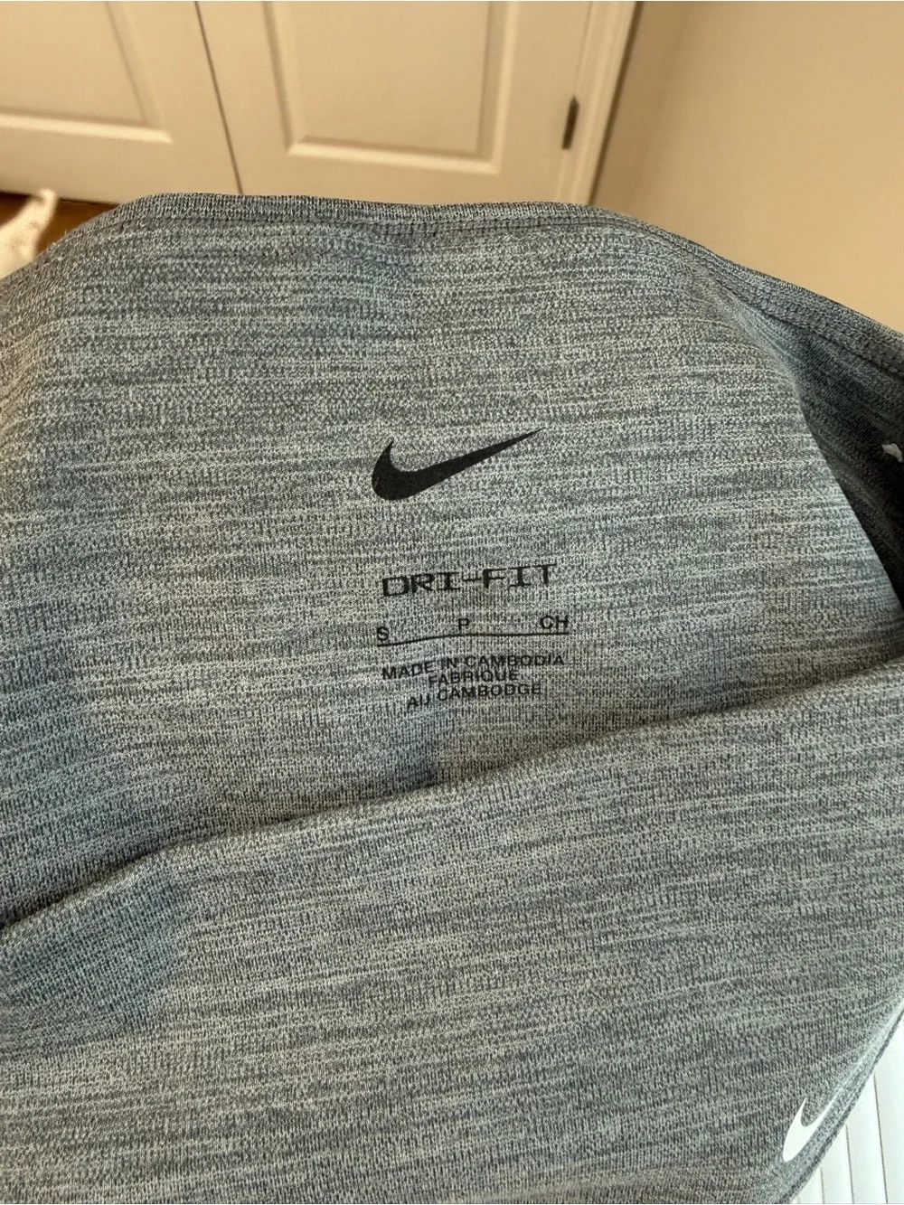 Nike Gray Women's Performance Bike Shorts with Swoosh